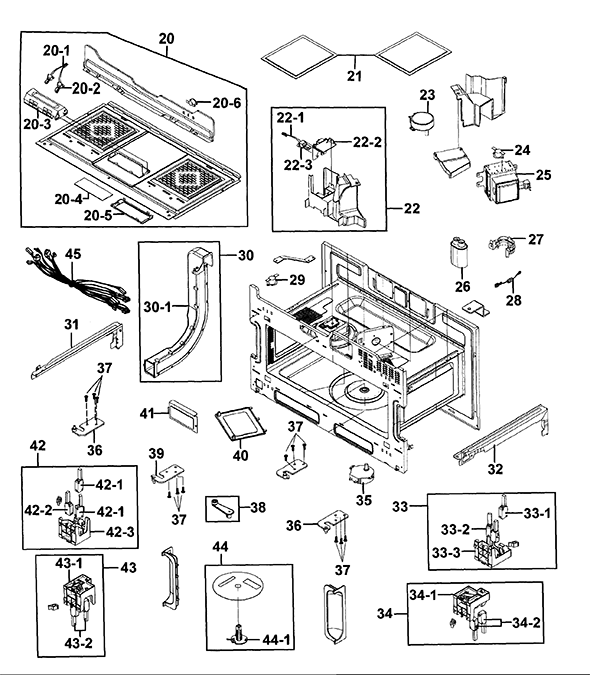 Kenmore Elite 40188523211 Microwavehood Combo Partswarehouse 5461